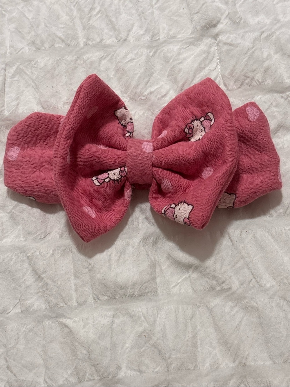 Hello Kitty Pink Bow Headband One Size